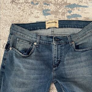 Zadig & Voltaire Women's Classic Blue Straight Leg Jeans